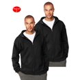 thumbnail image 1 of Hanes Mens Ultimate Cotton; Heavyweight Full Zip Hoodie, Color: Black, Size: S --- PACK OF 2 (Men's Athleticwear - Original Company Packing), 1 of 1