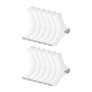 Mens Crew Socks Pack, 12-Pack, X-Temp, Active Cool Lightweight