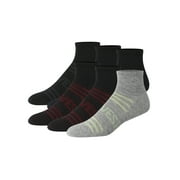 Hanes Moves Breathable Mesh Men’s Ankle Socks, Shoe Sizes 6-12, 6-Pairs