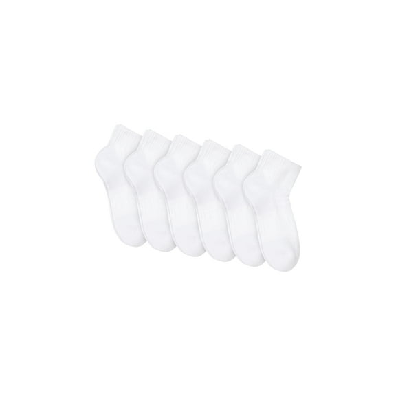 Hanes Moves Breathable Mesh Men’s Ankle Socks, Shoe Sizes 6-12, 6-Pairs