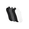 thumbnail image 1 of Hanes Moves Impact Zone Men's Cushioned Socks Pack, 4-Pair , X-Temp, Heel-Shield, Moisture Wicking Assorted 1 6-12, 1 of 4
