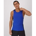 thumbnail image 1 of Hanes Moves Men's Air Mesh Tank Deep Royal/Black S, 1 of 11