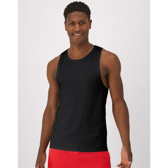 Hanes Moves Men's Air Mesh Tank Black XS