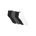 thumbnail image 1 of Hanes Moves Men's Ankle Socks Pack, 4-Pair , 360 Stretch, Lightweight, Moisture Wicking Assorted 1 6-12, 1 of 4