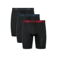 thumbnail image 1 of Hanes Moves Men's Anti-Chafe Long Leg Boxer Brief, Total Support Pouch, 3-Pack, 8" Inseam, 1 of 10