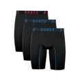 thumbnail image 1 of Hanes Moves Men’s Anti-Chafe Long Leg Boxer Brief, X-Temp, 3-Pack, 8" Inseam, 1 of 10