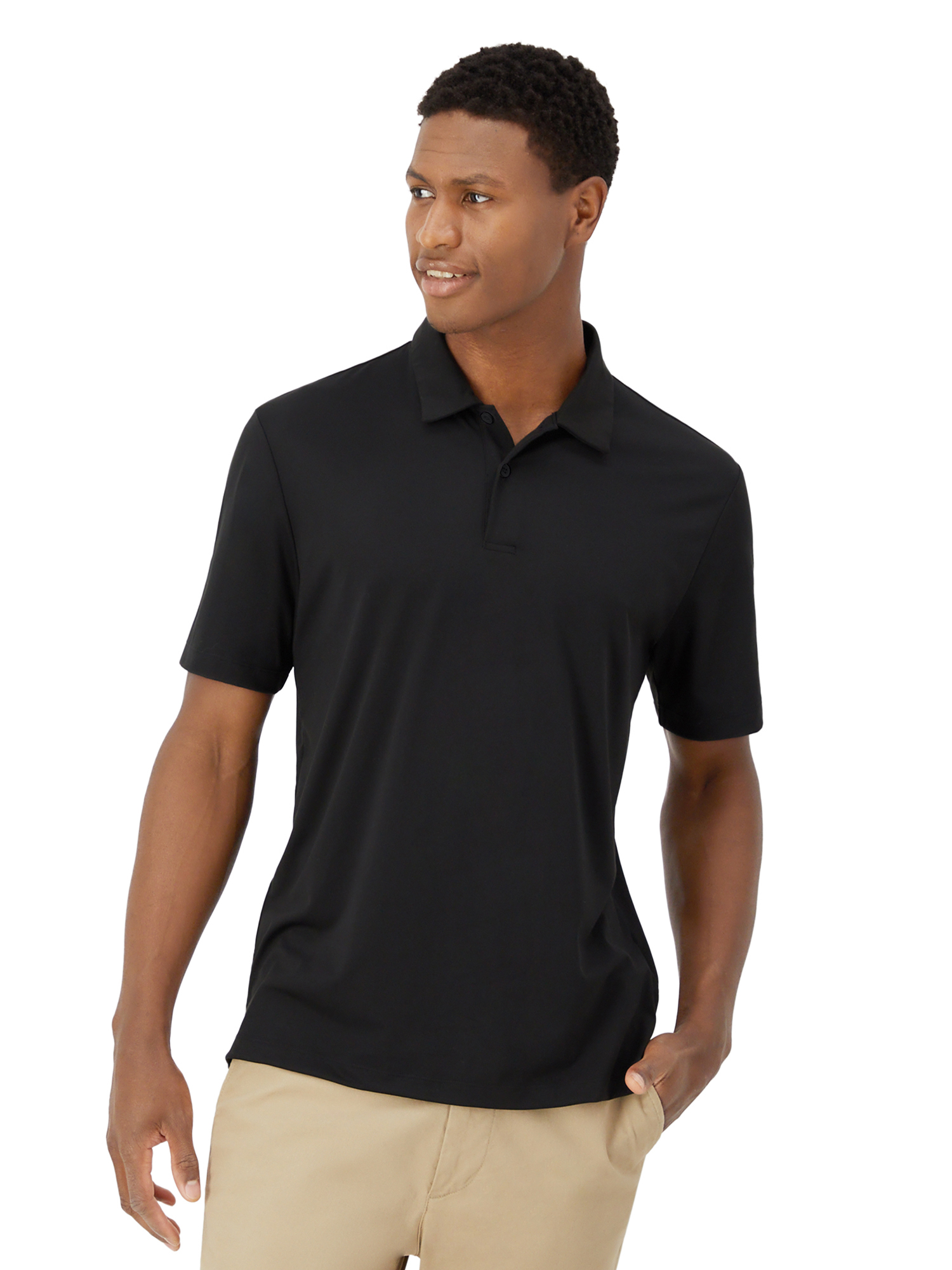 Hanes Men's and Big Men's Beefy Heavyweight Long Sleeve ThreeButton