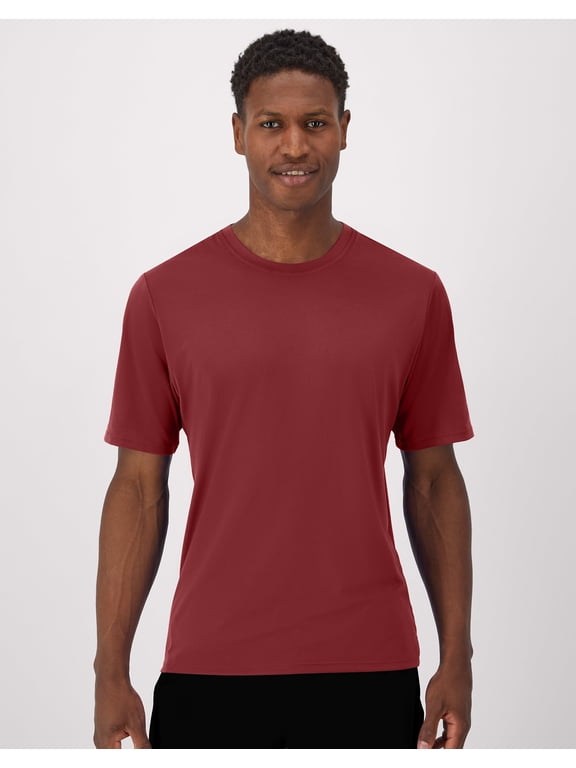 Moves Men's Short Sleeve Performance Tee Cardinal Red L