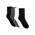 thumbnail image 1 of Hanes Moves Men's Socks Pack, 4-Pair , 360 Stretch Lightweight , , shoe size 6-12 Assorted 1, 1 of 3