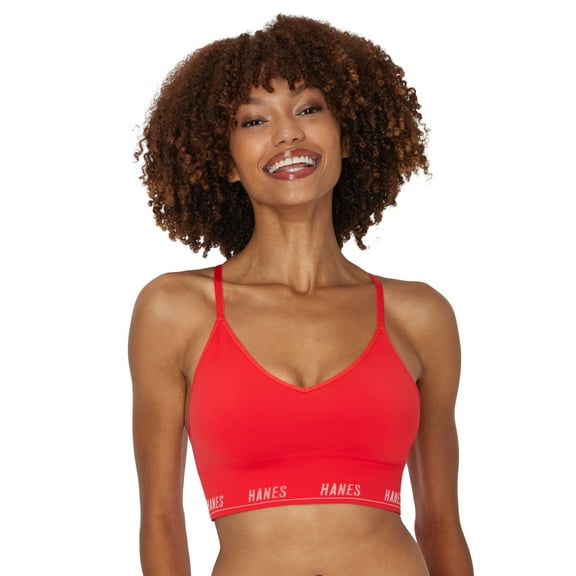 Hanes Moves Seamless Triangle Bralette