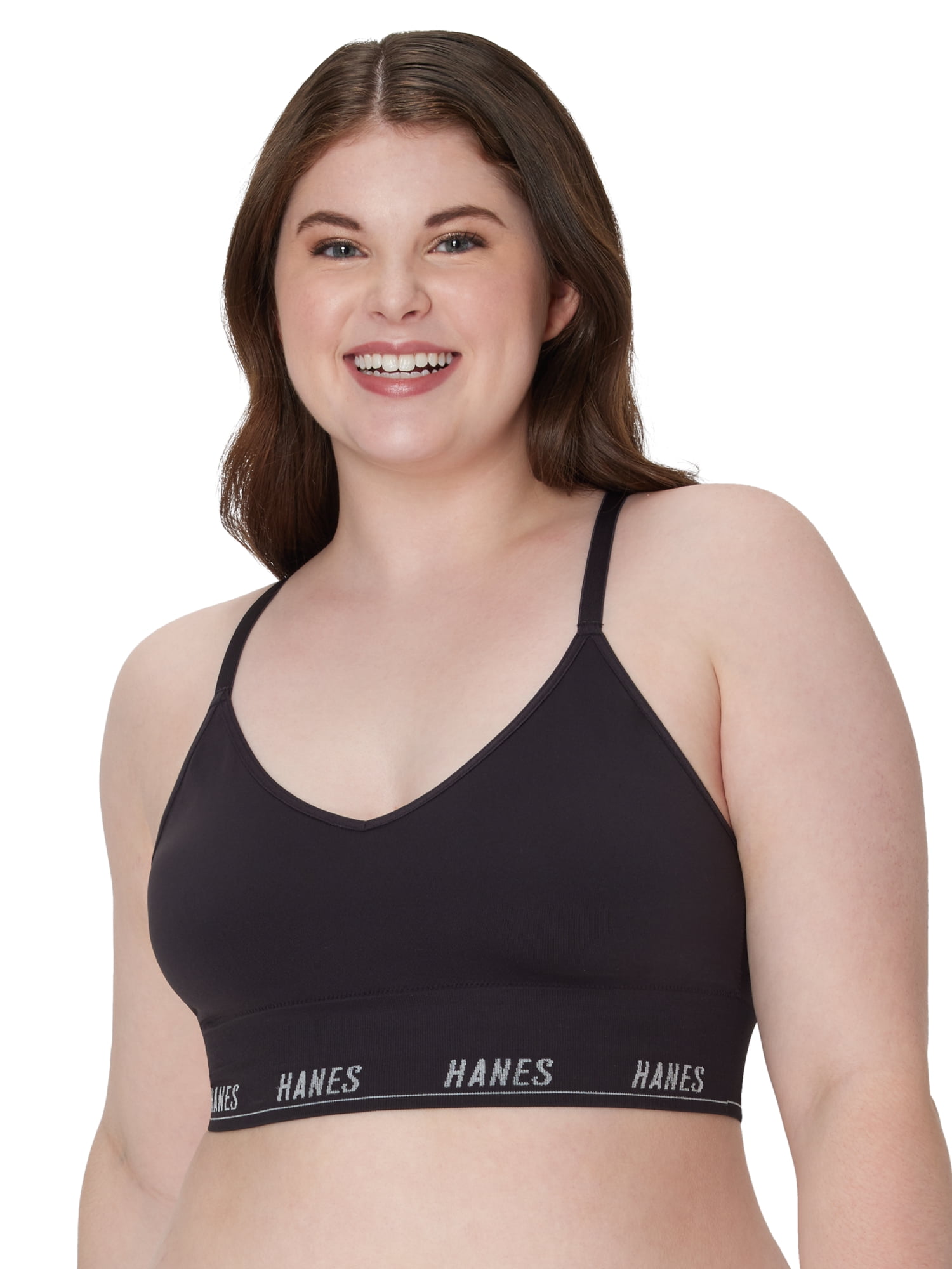 Hanes Moves Seamless Triangle Bralette
