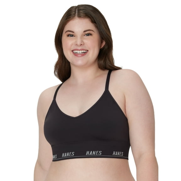 Hanes Moves Seamless Triangle Bralette