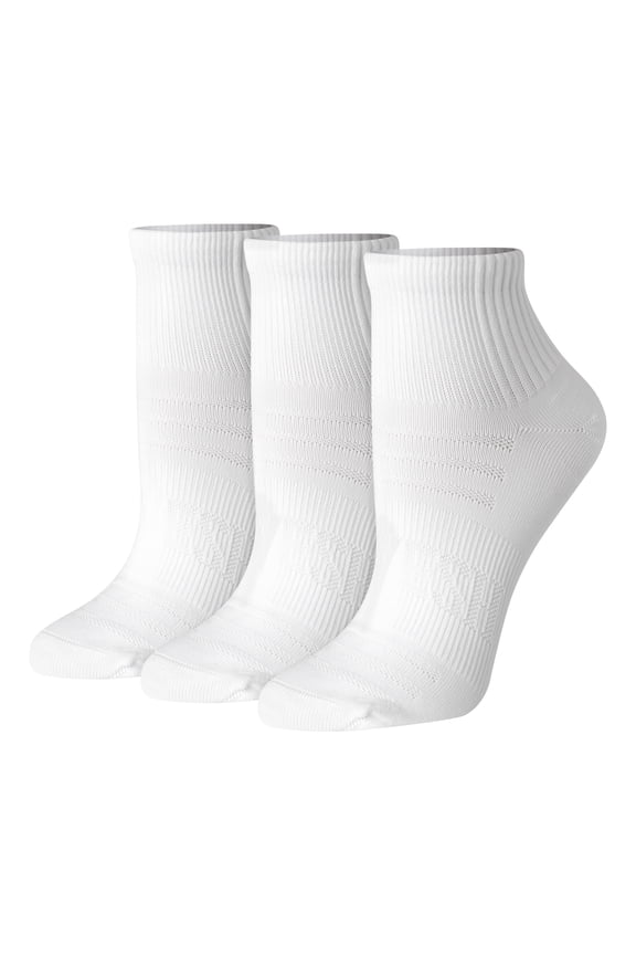 Women's Ankle Socks, Moves, 3-Pack, Size 5-9