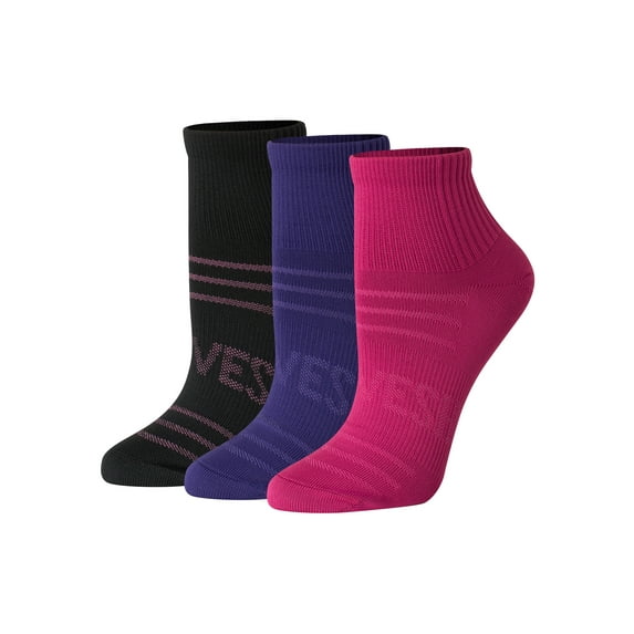 Hanes Women's Ankle Socks, Moves, 3-Pack, Size 5-9