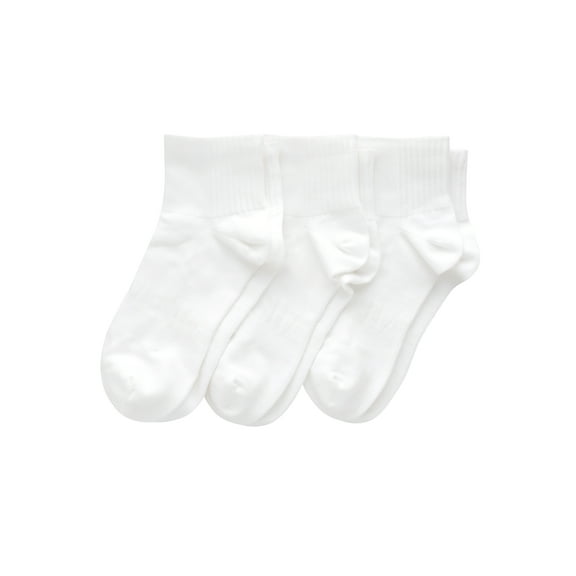 Hanes Moves Women Ankle Sock, 3-Pack, Fits Shoe Size 5-9