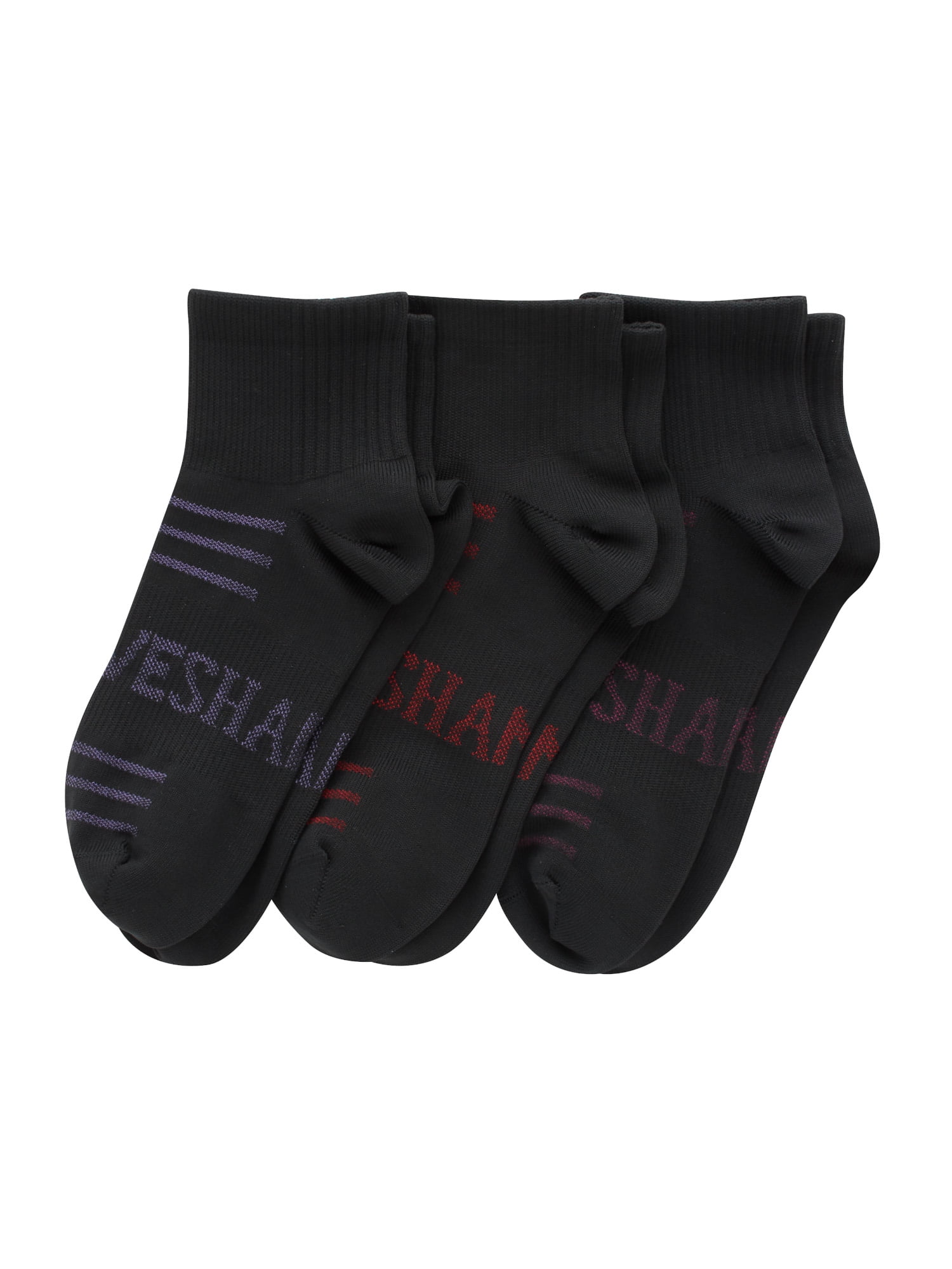 Hanes Women's Ankle Socks, Moves, 3-Pack, Size 5-9
