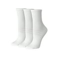 thumbnail image 1 of Hanes Women's Crew Socks, Moves, 3-Pack, Size 5-9, 1 of 6