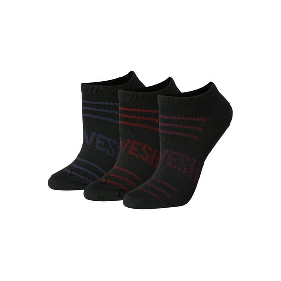 Hanes Women's No Show Socks, Moves, 3-Pack, Size 5-9