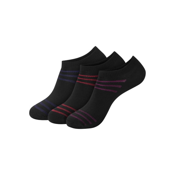 Hanes Women's No Show Socks, Moves, 3-Pack, Size 5-9