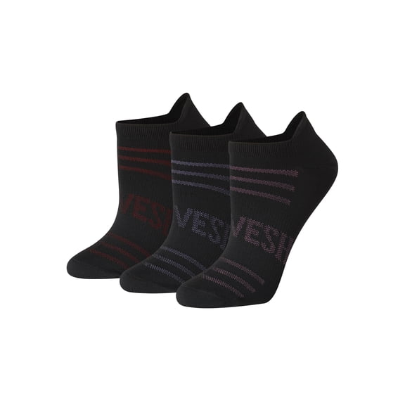 Hanes Women's Heel Tab Socks, Moves, 3-Pack, Size 5-9