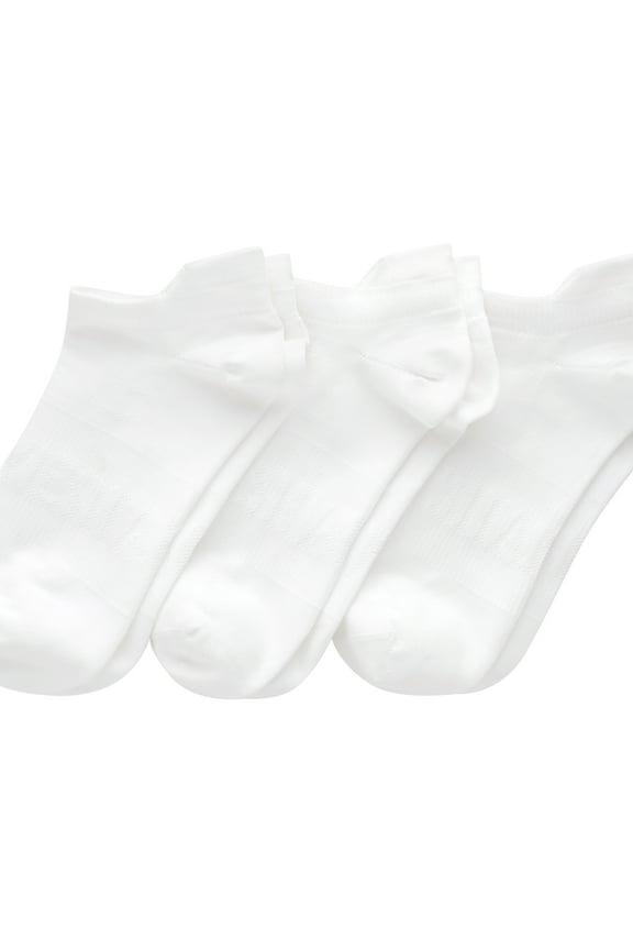 Moves Women No Show Sock with Tab, 3-Pack, Fits Shoe Size 5-9