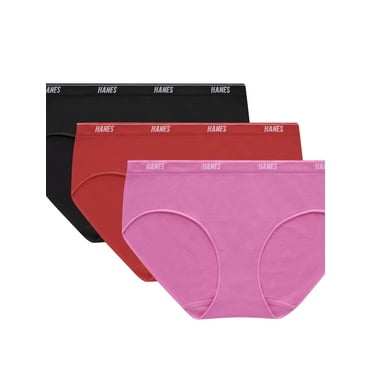 Hanes Moves Women’s 360° Flex Hipster Underwear, 3-Pack