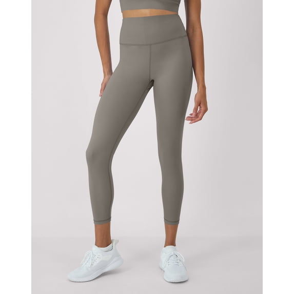 Hanes Moves Women's 7/8 Leggings with Internal Pocket, 25" Cool Grey L