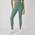 thumbnail image 1 of Hanes Moves Women's 7/8 Leggings with Internal Pocket, 25" Herbal Olive Green S, 1 of 6