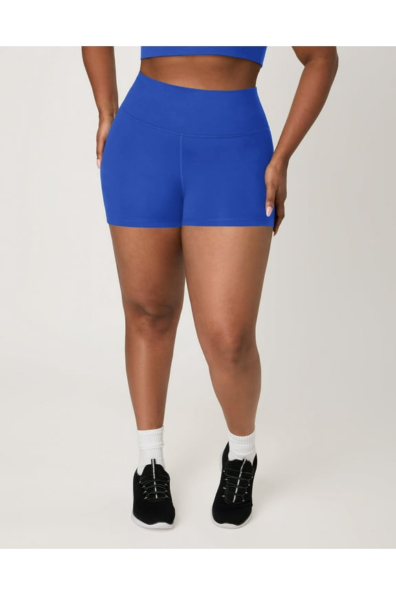 Moves Women's Bike Shorts, 3" Deep Royal S