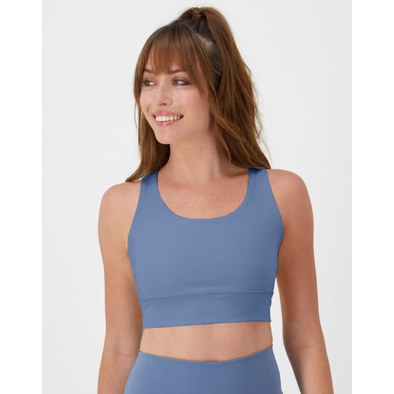 Hanes Moves Women's Crop Sports Bra, Racerback