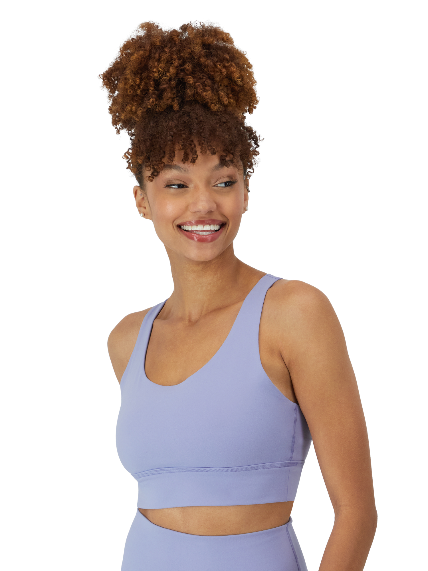 Hanes Moves Women's Crop Sports Bra, Racerback - Walmart.com