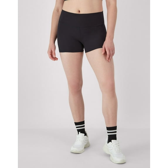 Hanes Moves Women's Leak Protection Bike Shorts, 3" Black XS