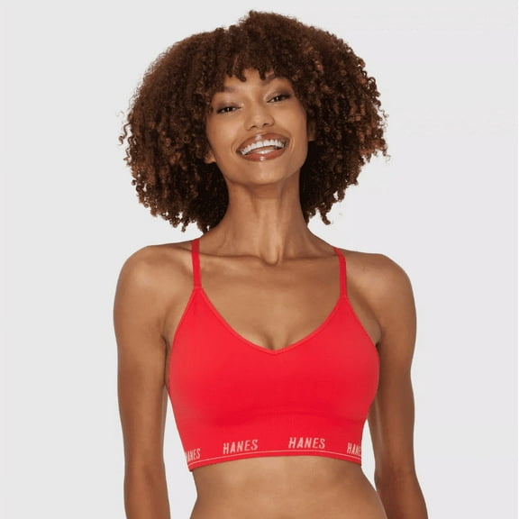 Hanes Moves Women's Light Support Triangle Bra MHMT05