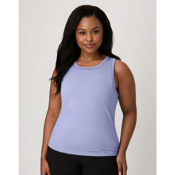 Hanes Moves Women's Performance Tank Peri Blue 2XL