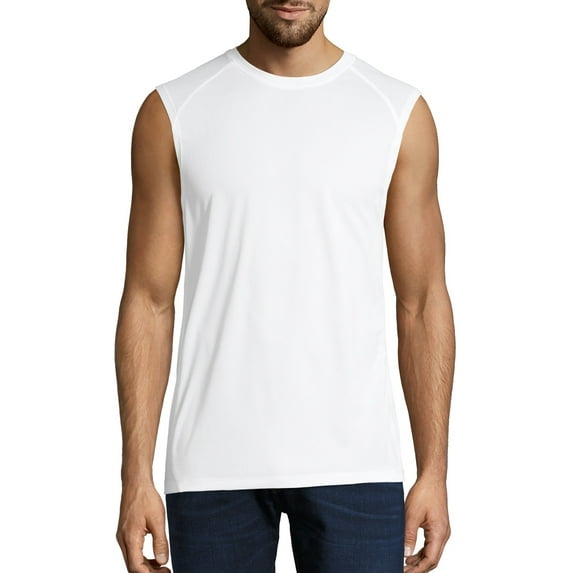 Hanes Sport Men's Sleeveless Muscle Tee