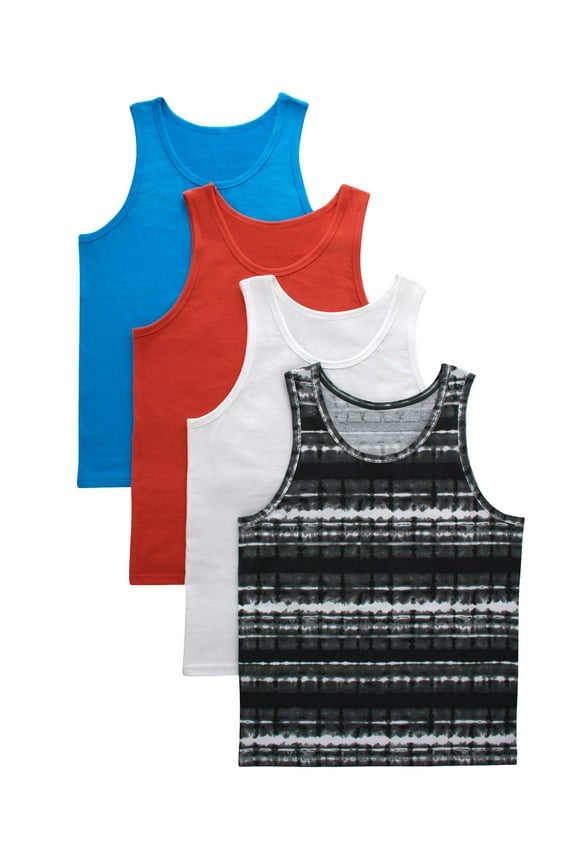Originals Boys' Undershirts Tanks, 4-Pack, Sizes S-XL