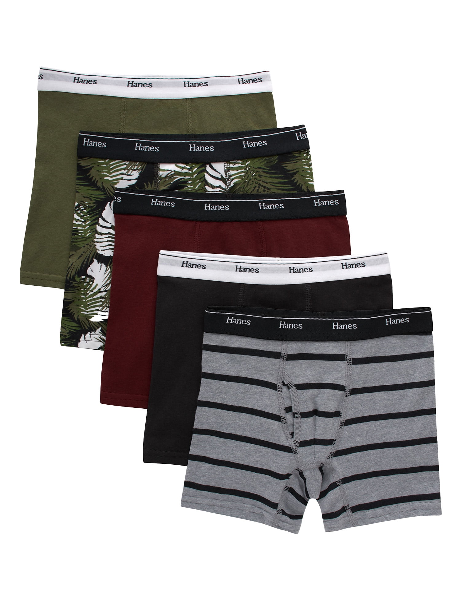 Hanes Originals Boys' Underwear Tween Boxer Briefs Pack