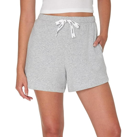 Hanes Women's Originals French Terry Lounge Shorts, Comfywear Loungewear, Sleep Shorts for Women, 2XL