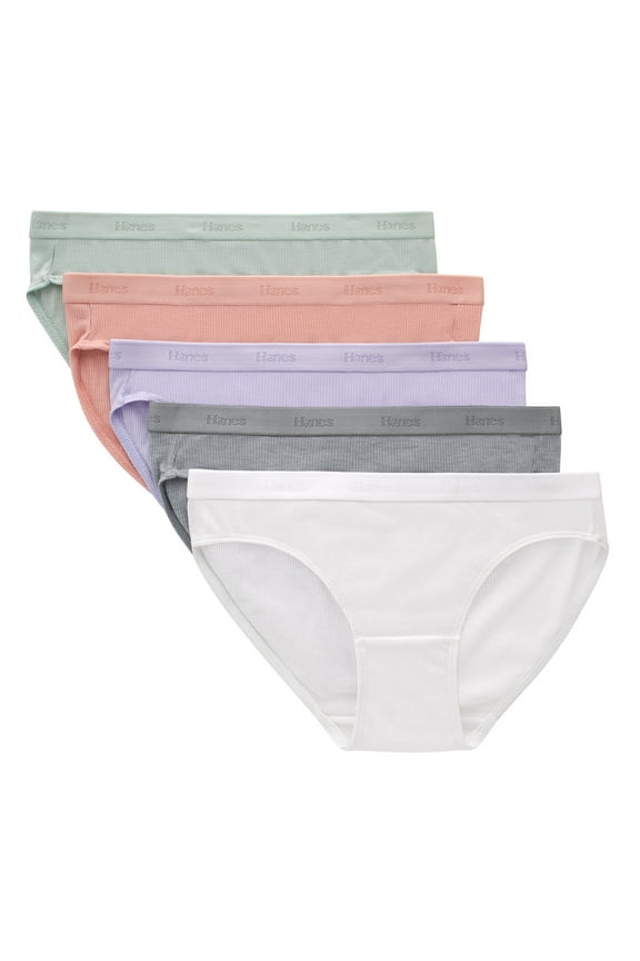 Originals Girls' SuperSoft Bikini Underwear, 5 Pack