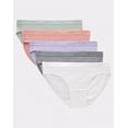 thumbnail image 1 of Hanes Originals Girls' SuperSoft Bikini Underwear, 5-Pack Assorted 6, 1 of 4