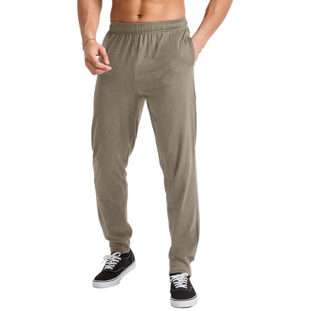 Hanes Originals Joggers Men's Cotton Jersey Sweatpants Pockets Regular Fit 30.5" inseam