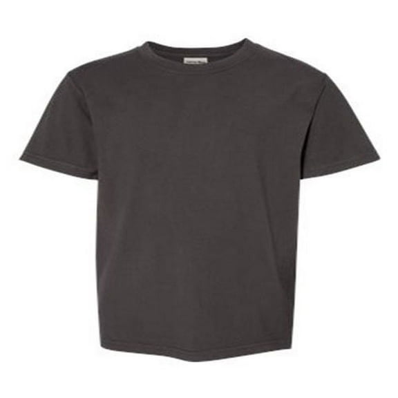 Hanes Originals Kids' Garment Dyed T-Shirt, 100% Cotton New Railroad M