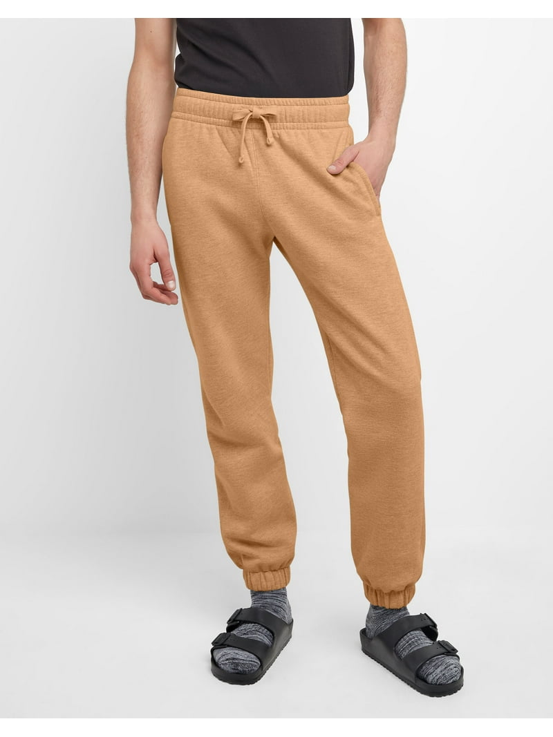 Hanes Men's Midweight Fleece Jogging Athletic Sweatpants with