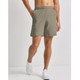thumbnail image 1 of Hanes Originals Jersey Shorts Men's Tri-Blend Pull-On Elastic Waistband Pockets 7 inseam, 1 of 6