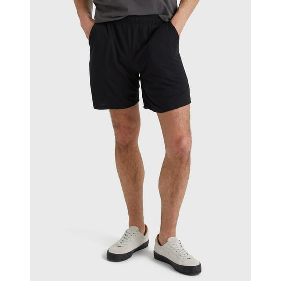 Hanes Originals Jersey Shorts Men's Tri-Blend Pull-On Elastic Waistband Pockets 7 inseam