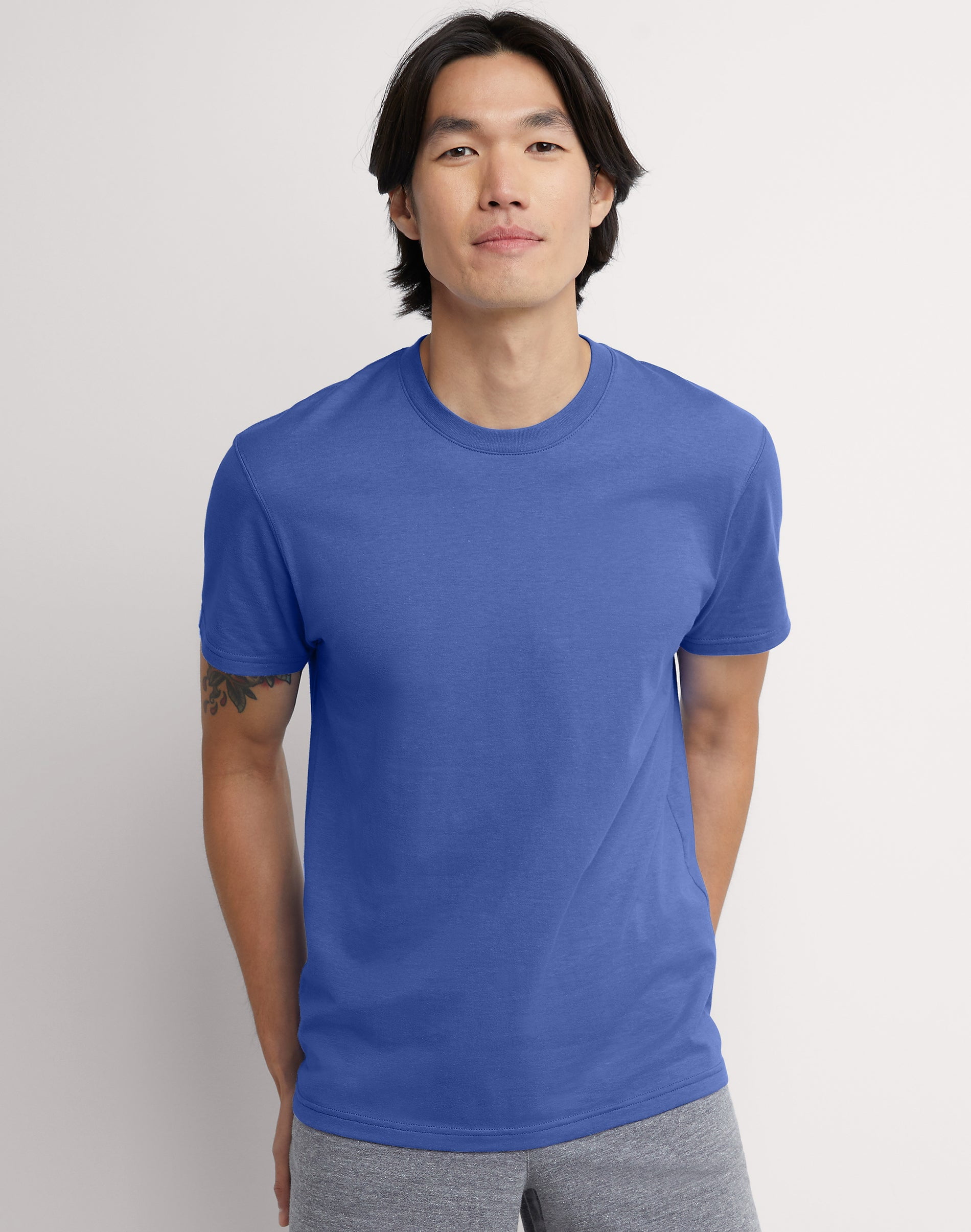 Hanes Originals Men's T-Shirt Cotton Short Sleeve Tee Crewneck Lightweight Soft S-3XL