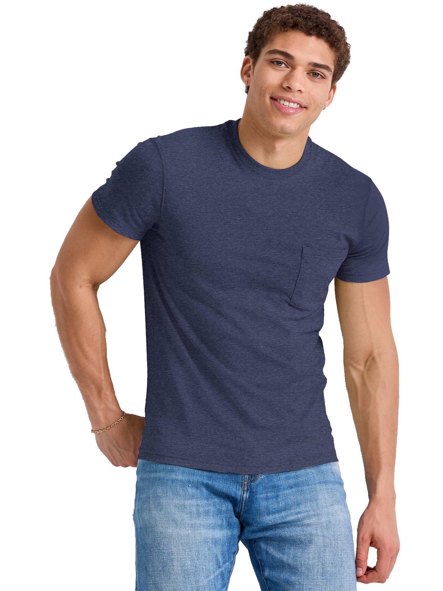 Old Navy Men's Soft-Washed chest-pocket T-Shirt - Gray - Size M