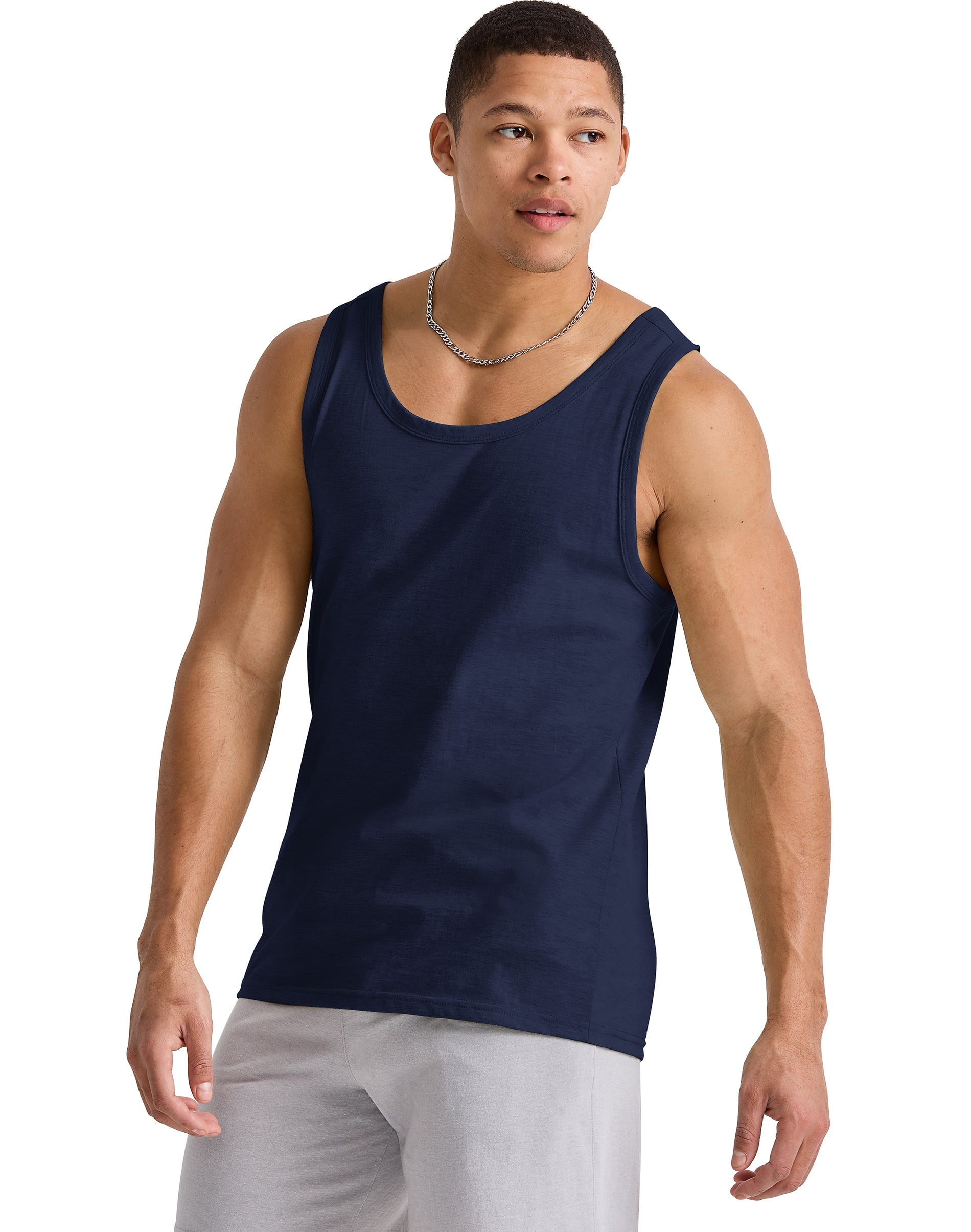 Hanes Men Tank Top Sleeveless Shirt 100 Cotton Lightweight Originals