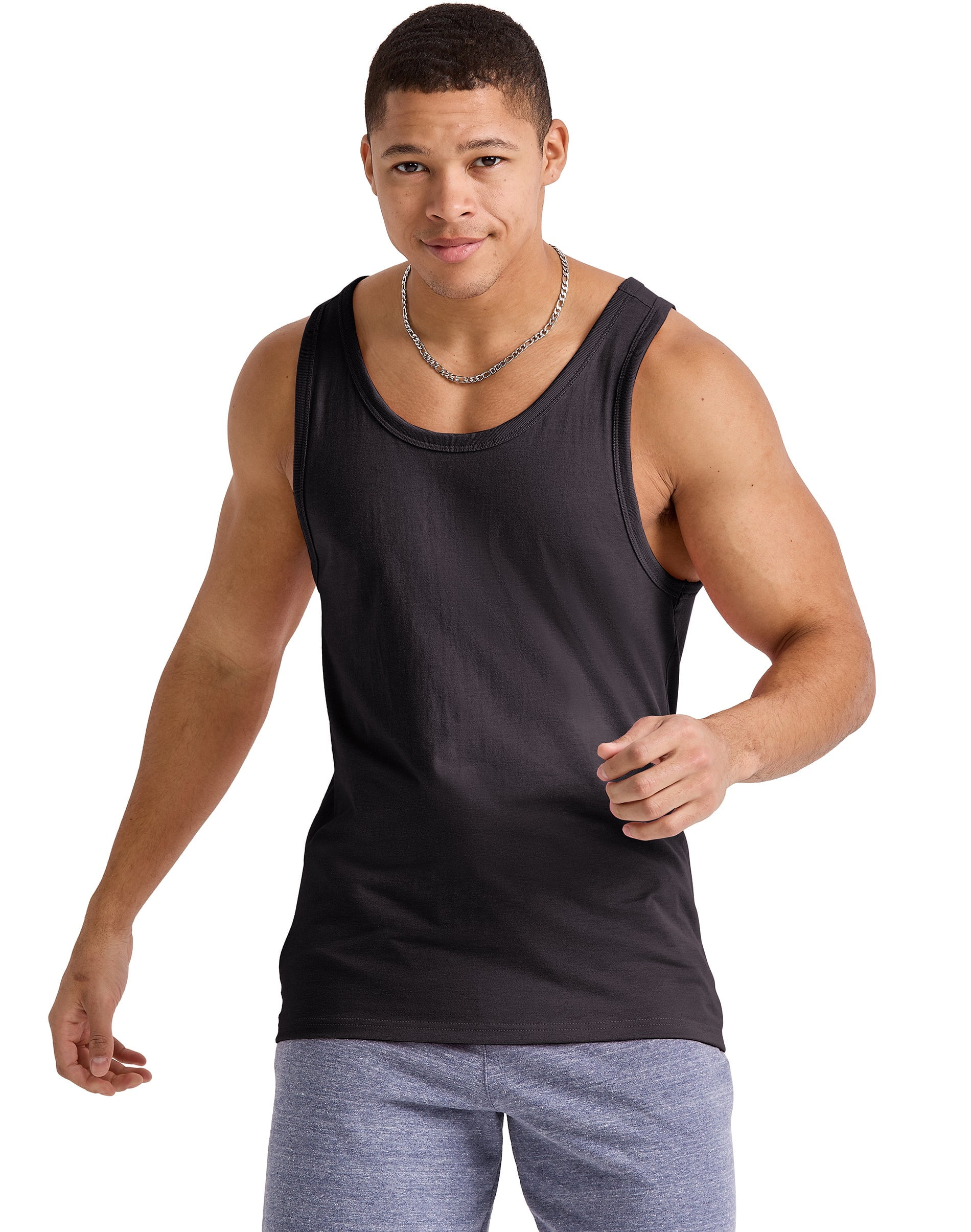 Hanes Men Tank Top Sleeveless Shirt 100 Cotton Lightweight Originals
