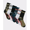 thumbnail image 1 of Hanes Originals Men's Crew Socks, Moisture Wicking, 6-Pairs Army Green 6-12, 1 of 5